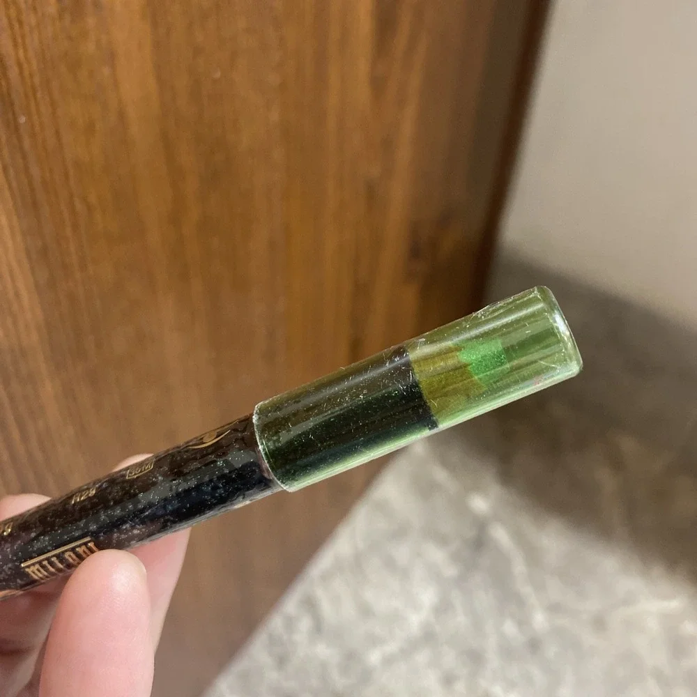 Milani Black Magic Liner & Eye Glimmer 03 Blackened Green,‎ Green Magic New
